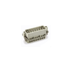 Insert HA, Raccordement à vis, femelle, 16 pin, 16A, Polycarbonate, 16A|32A 